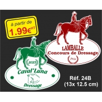 Plaque PVC Réf. 24B Plaque PVC Réf. 24B